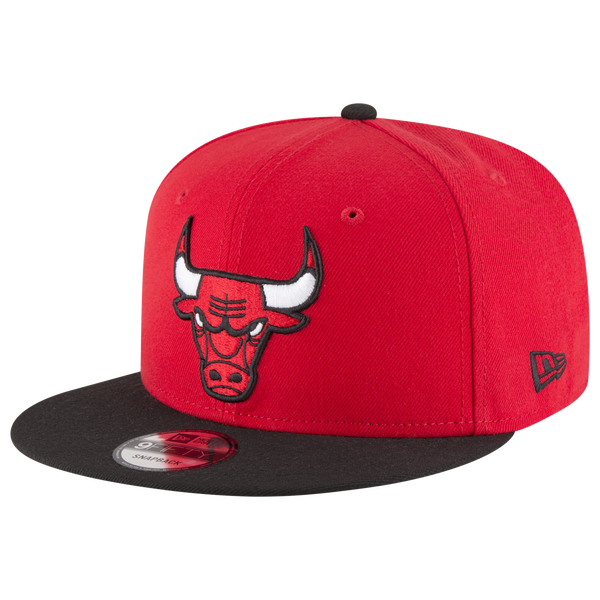 New Era Bulls 2T T/C - Men's - Black/Red