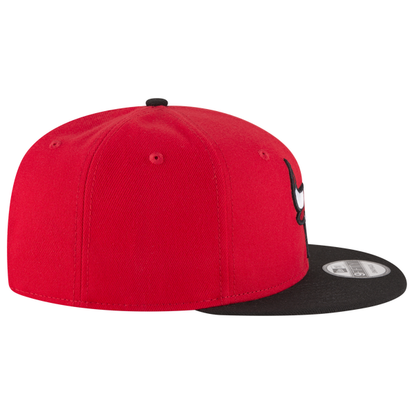 New Era Bulls 2T T/C - Men's - Black/Red - Image 5
