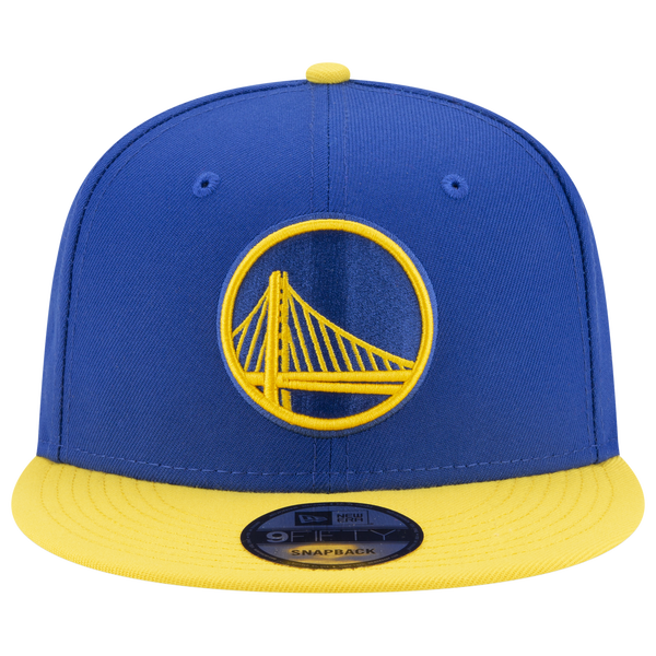 New Era Warriors 950 - Men's - Yellow/Blue - Image 3