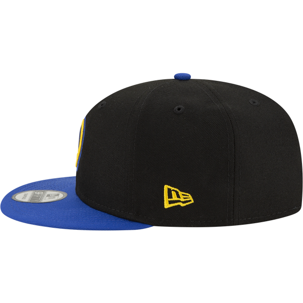 New Era Warriors 9Fifty Cap - Men's - Black/Black - Image 7