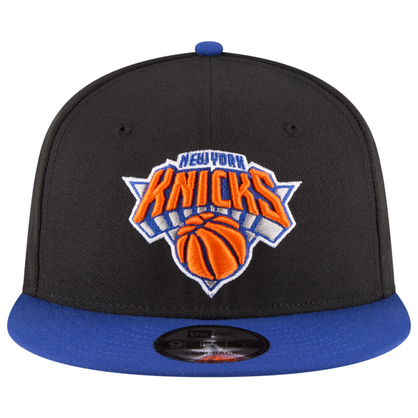 New Era Knicks 9Fifty Cap - Men's - Black/Black - Image 2