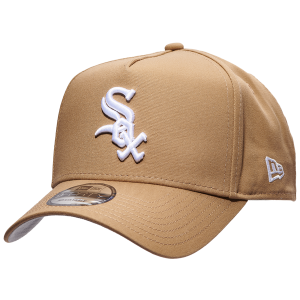 New Era White Sox 9Forty A Frame Cap - Men's - Khaki/White