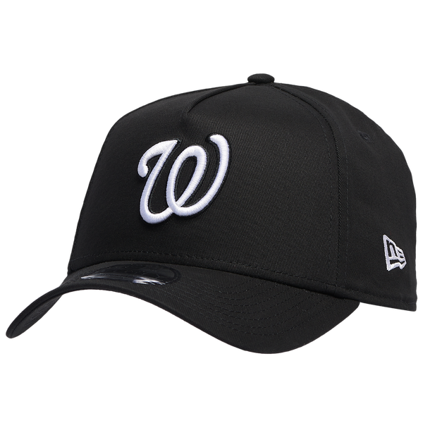 New Era Nationals A Frame Trucker Cap - Men's - White/Black