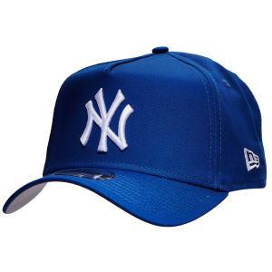 New Era Yankees A Frame Adjustable Cap - Men's - White/Royal