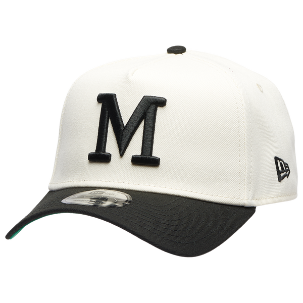New Era Brewers 9FORTY A-Frame Adjustable Hat - Men's - White/Black