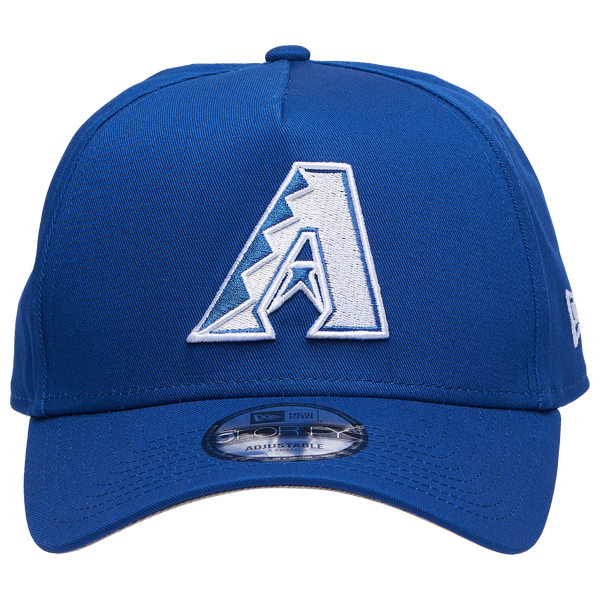 New Era Diamondbacks 940 A Frame Adjustable Cap - Men's - Light Royal/White - Image 2