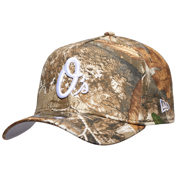 New Era Orioles 9FORTY AF Realtree Cap - Men's - Brown/Green/Black