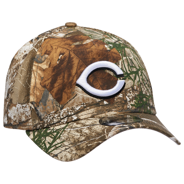 New Era Reds 9FORTY AF Realtree Cap - Men's - Green/Black/Brown - Image 3