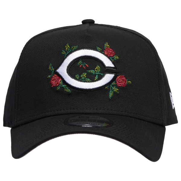 New Era Reds 940 A Frame Rose Cap - Men's - Black/Multi - Image 3