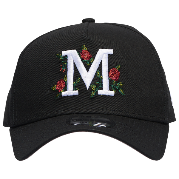 New Era Brewers 940 A Frame Rose Cap - Men's - Black/Multi - Image 2