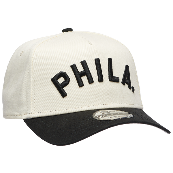 New Era Phillies 940 A Frame Arch Logo Cap - Men's - Chrome/Black - Image 3