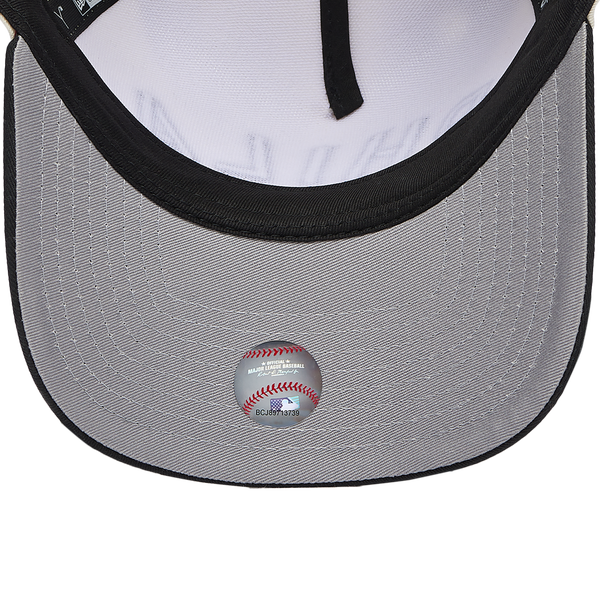 New Era Phillies 940 A Frame Arch Logo Cap - Men's - Chrome/Black - Image 5