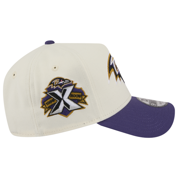 New Era NFL 9FORTY A-Frame Cap - Adult - Chrome/Purple - Image 5