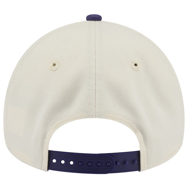 New Era NFL 9FORTY A-Frame Cap - Adult - Chrome/Purple - Image 6