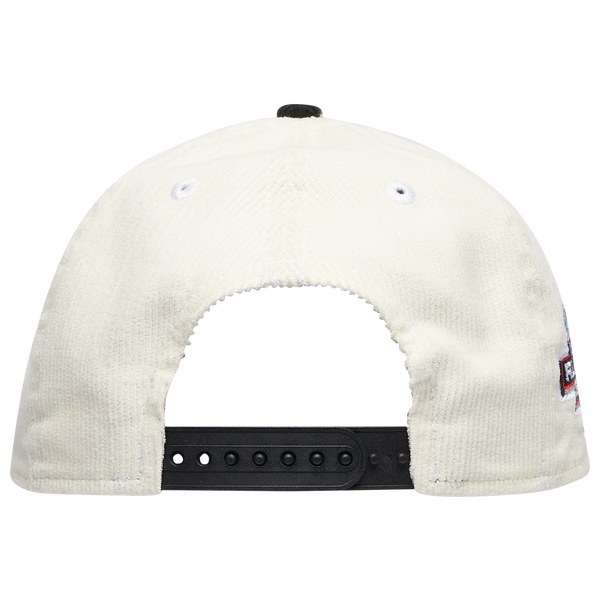 New Era Marlins 940 A Frame Corduroy Cap - Men's - Chrome/Black - Image 4
