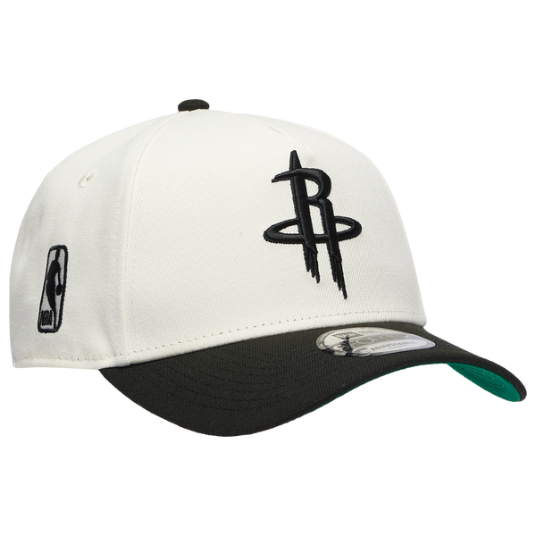 New Era Rockets Team 9FORTY A-Frame Chrome Cap - Men's - Chrome/Black - Image 3