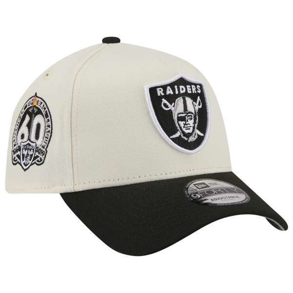 New Era NFL 9FORTY A-Frame Cap - Adult - Chrome/Black - Image 3