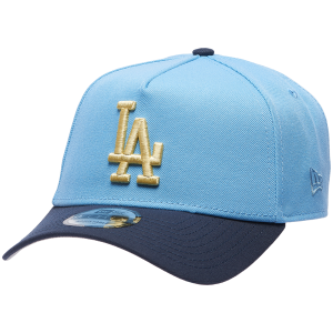 New Era Dodgers 9Forty A-Frame Cap - Adult - Navy/Gold/Blue