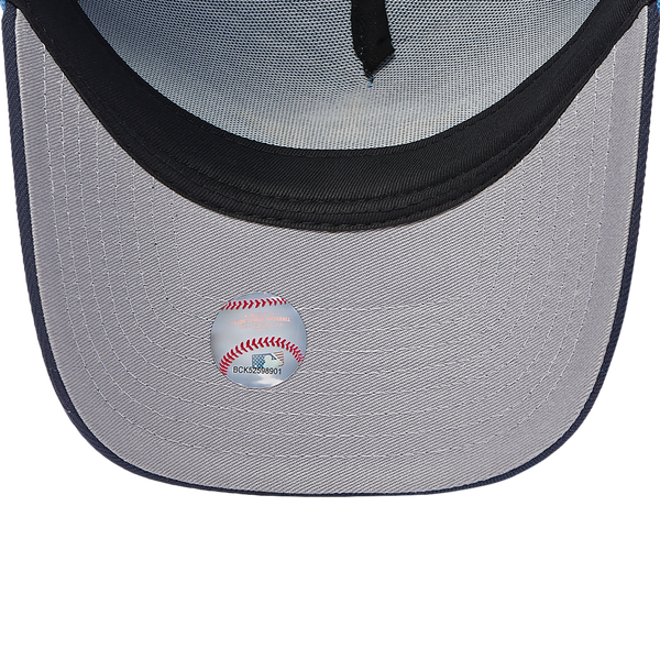 New Era Astros 9Forty A-Frame Cap - Adult - Gold/Blue/Navy - Image 5