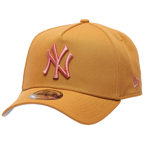 New Era Yankees 9Forty Pastel Cap - Adult - Tan/Tan/Pink