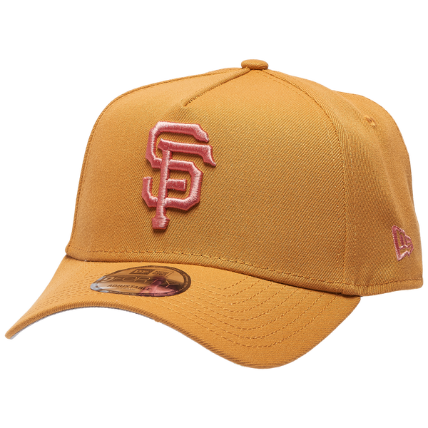 New Era Giants 9Forty Pastel Cap - Adult - Tan/Tan/Pink