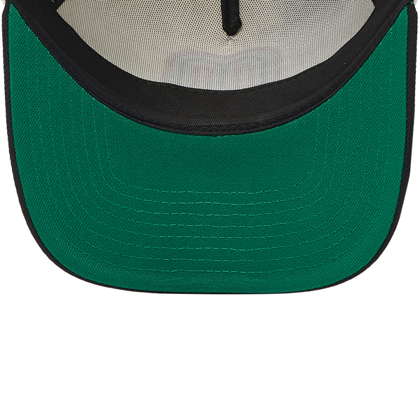 New Era Mexico 9Forty A-Frame Flag Cap - Adult - Black/White - Image 5