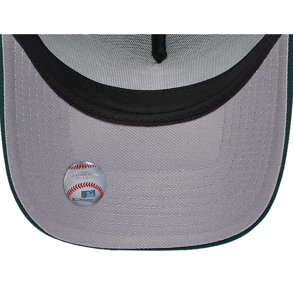 New Era Mets 9FORTY A-Frame Metallic Cap - Men's - Black/Green - Image 5