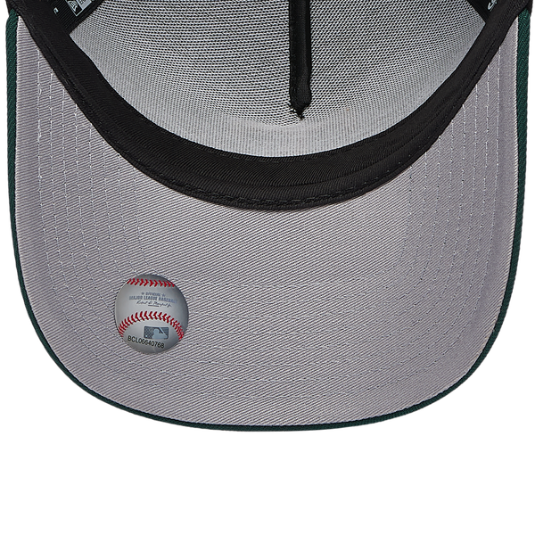 New Era Rangers 9FORTY A-Frame Metallic Cap - Men's - Black/Green - Image 5