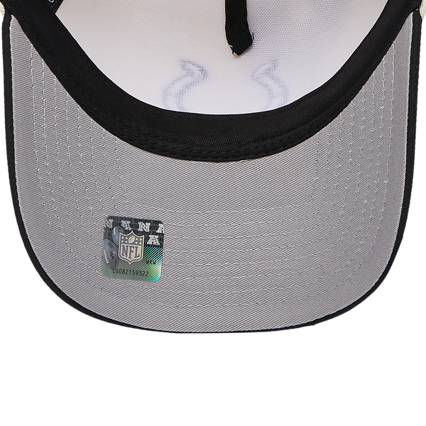 New Era Colts 9FORTY A-Frame Cap - Men's - White/Black - Image 5
