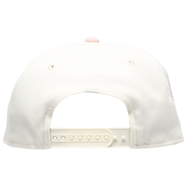 New Era Rangers 9FORTY A-Frame Cap - Adult - Chrome/Pink Rouge - Image 4