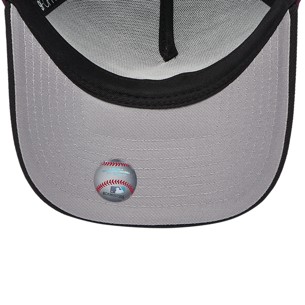 New Era Astros 9FORTY A-Frame Cap - Adult - Black/Plum - Image 5