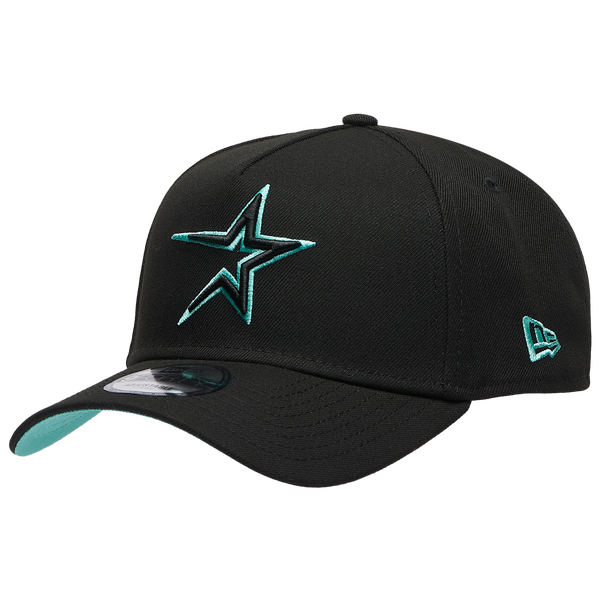 New Era Astros 940AF Tiffany Pop Cap - Adult - Black
