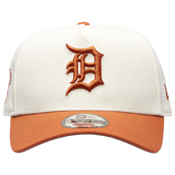 New Era Tigers 940 A Frame Rust Cap - Adult - Orange/Chrome - Image 2