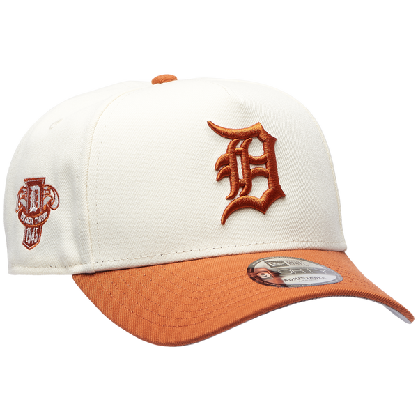 New Era Tigers 940 A Frame Rust Cap - Adult - Orange/Chrome - Image 3