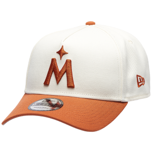 New Era Twins 940 A Frame Cap - Adult - White/Orange