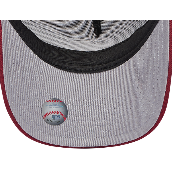 New Era Marlins 940 A Frame Cap - Adult - Red - Image 5