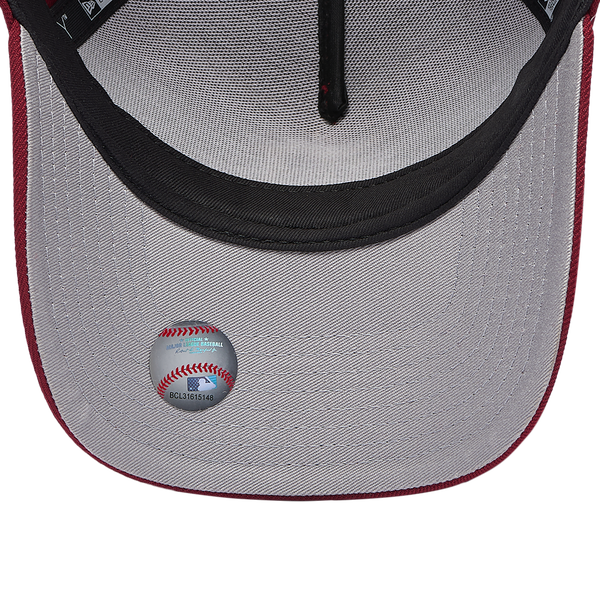 New Era Tigers 940 A Frame Cardinal Cap - Adult - Red - Image 5