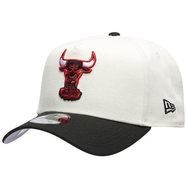 New Era Bulls 940 A Frame HWC Cap - Adult - Chrome/Black