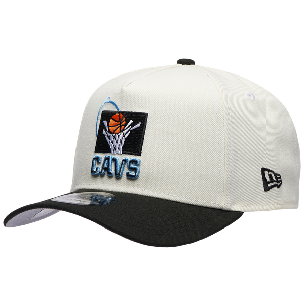 New Era Cavaliers 9FORTY A-Frame HWC Cap - Adult - Chrome/Black