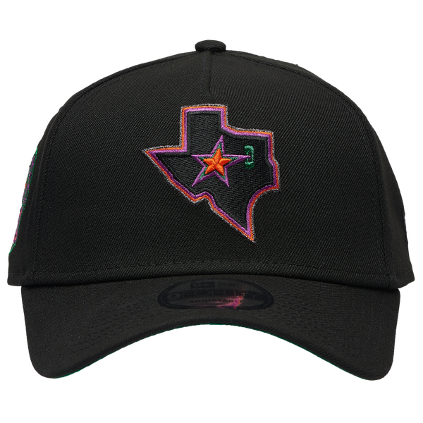 New Era Stars 940AF Neon Pop Cap - Adult - Black - Image 2