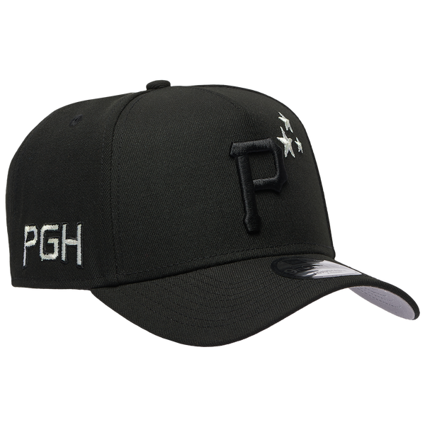 New Era Pirates 940AF Bob Star Cap - Adult - Black - Image 3