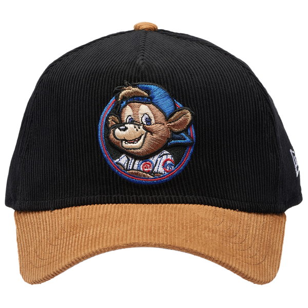 New Era Cubs 940AF Cord Cap - Adult - Tan/Black - Image 2