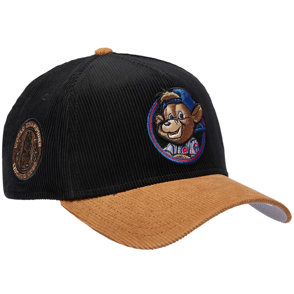 New Era Cubs 940AF Cord Cap - Adult - Tan/Black - Image 3