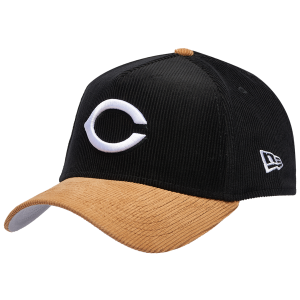 New Era Reds 940AF Cord Cap - Adult - Black/Tan