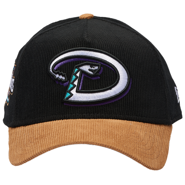 New Era Diamondbacks 940AF Cord Cap - Adult - Black/Tan - Image 2