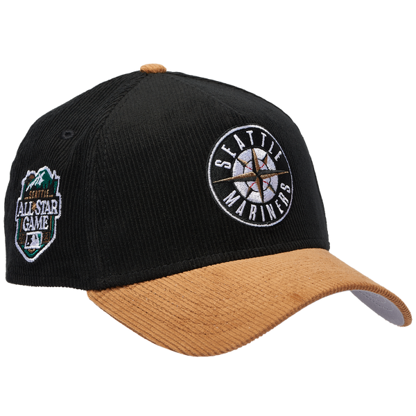 New Era Mariners 940AF Cord Cap - Adult - Tan/Black - Image 3