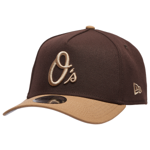 New Era Orioles 940AF Cap - Adult - Brown/Tan