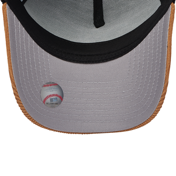 New Era Rays 940AF Cord Cap - Adult - Tan/Black - Image 5