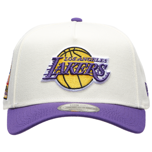 New Era Lakers 940 A Frame HWC Cap - Adult - Chrome/Purple - Image 2