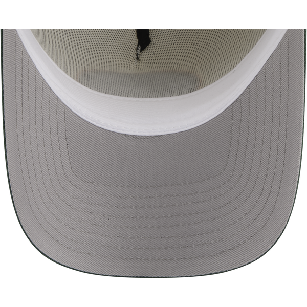 New Era NFL 9FORTY A-Frame Cap - Adult - Chrome/Green - Image 7